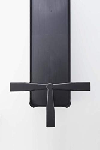 בית יאמאזאקי דקיק דק-סל-מסננת מטבח-מודרנית מפלסטיק | מתלה כלים, גודל אחד, שחור
